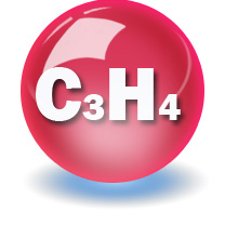 丙二烯 CH2CCH2
